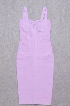 Heidi Bandage Midi Dress - Violet Purple -Bodycon Collection Shop heidi bandage midi dress violet bodycon collection usa aus 28524684410959