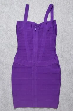 Heidi Bandage Mini Dress - Plum Purple -Bodycon Collection Shop heidi bandage mini dress plum purple bodycon collection usa aus 28523468193871