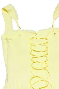 Adelyn Bodycon Mini Dress - Sun Yellow -Bodycon Collection Shop heritage adelyn bodycon mini dress sun yellow bodycon collection usa aus 42683256537306