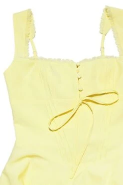 Adelyn Bodycon Mini Dress - Sun Yellow -Bodycon Collection Shop heritage adelyn bodycon mini dress sun yellow bodycon collection usa aus 42683256570074