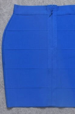 High Waist Bandage Striped Mini Skirt - Royal Blue -Bodycon Collection Shop high waist bandage striped mini skirt royal blue bodycon collection usa aus 43026063851738