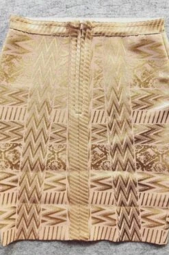 High Waist Metallic Mini Skirt - Gold 14 High Waist Metallic Mini Skirt - Gold -Bodycon Collection Shop high waist metallic mini skirt gold bodycon collection usa aus 40122913784026