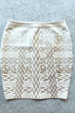 High Waist Metallic Mini Skirt - Silver -Bodycon Collection Shop high waist metallic mini skirt silver bodycon collection usa aus 42427636056282