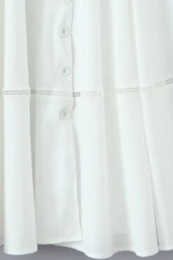 Holland Top And Midi Skirt Set - White Pearl -Bodycon Collection Shop holland top and midi skirt set white pearl bodycon collection usa aus 1173179319