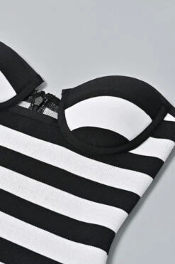 Ingrid Bandage Mini Dress - Classic Black -Bodycon Collection Shop ingrid bandage mini dress classic black bodycon collection usa aus 42235601879258