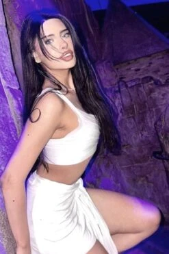 Jay Bandage Crop Top - Hot Pink -Bodycon Collection Shop jay bandage crop top gold bodycon collection usa aus 41693616242906 10