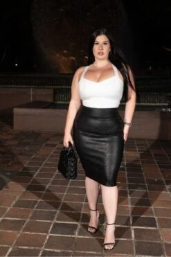 Jay Bandage Top - Lipstick Red -Bodycon Collection Shop jay bandage top lipstick red bodycon collection usa aus 1177098155