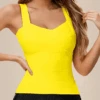 Jay Bandage Top - Sun Yellow -Bodycon Collection Shop jay bandage top sun yellow bodycon collection usa aus 41081774899418