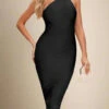 Joi Bodycon Midi Dress - Classic Black -Bodycon Collection Shop joi bodycon midi dress classic black bodycon collection usa aus 41839025520858
