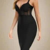 Juliette Bodycon Dress - Classic Black