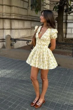 Kacey Bodycon Day Mini Dress - Sun Yellow -Bodycon Collection Shop kacey bodycon day mini dress sun yellow bodycon collection usa aus 43386461028570