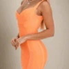 Kit Bandage Dress - Apricot Orange 2 Kit Bandage Dress - Apricot Orange -Bodycon Collection Shop kit bandage dress apricot orange bodycon collection usa aus 41274000474330