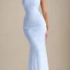Kora Bodycon Maxi Dress - Baby Blue -Bodycon Collection Shop kora bodycon maxi dress baby blue bodycon collection usa aus 1152540564