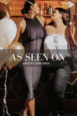 Lea Bandage Midi Dress - Classic Black -Bodycon Collection Shop lea bandage midi dress classic black bodycon collection usa aus 39831776297178