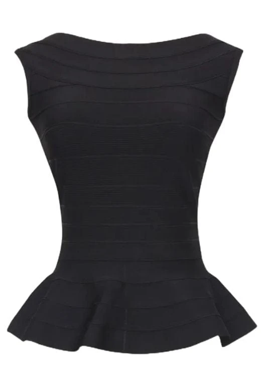 Leni Bandage Top - Classic Black 4 Leni Bandage Top - Classic Black - Image 2
