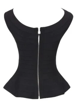 Leni Bandage Top - Classic Black 11 Leni Bandage Top - Classic Black -Bodycon Collection Shop leni bandage top classic black bodycon collection usa aus 41389320143066