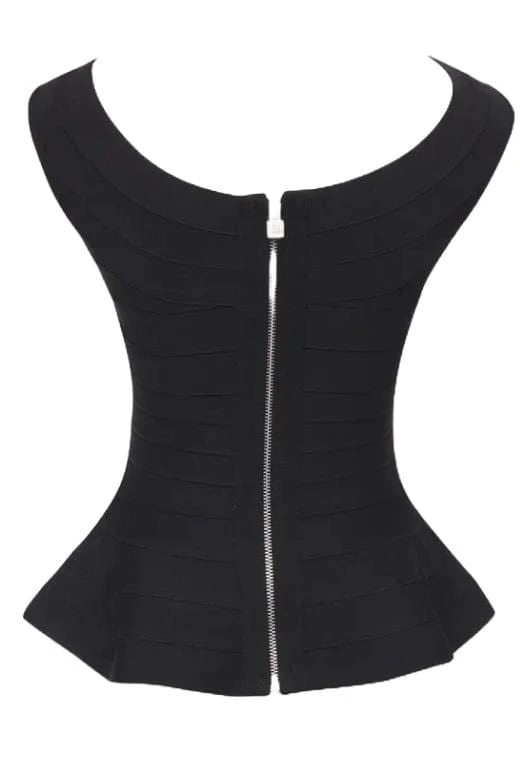 Leni Bandage Top - Classic Black 5 Leni Bandage Top - Classic Black - Image 3