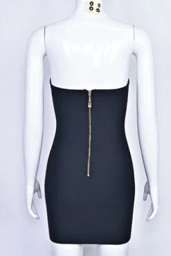 Leone Bandage Mini Dress - Classic Black -Bodycon Collection Shop leone bandage mini dress classic black bodycon collection usa aus 1176051591