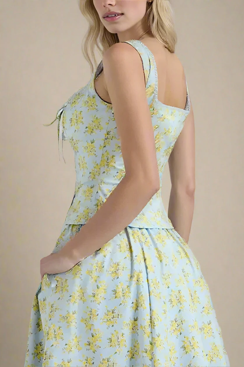 Livia Top - Sky Blue 4 Livia Top - Sky Blue - Image 2