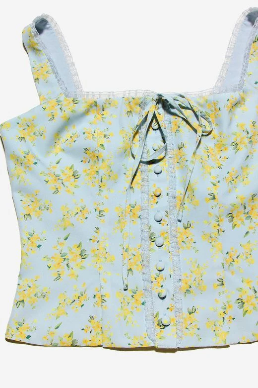 Livia Top - Sky Blue 7 Livia Top - Sky Blue - Image 5