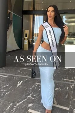 Margot Wrap Top And Maxi Skirt Outfit Set - Cream Yellow -Bodycon Collection Shop margot wrap top and maxi skirt outfit set red wine bodycon collection usa aus 1154424083 2