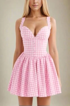 Mari Bodycon Mini Dress - Blush Pink -Bodycon Collection Shop mari bodycon mini dress blush pink bodycon collection usa aus 44035658580186