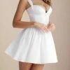 Mari Bodycon Mini Dress - White Pearl -Bodycon Collection Shop mari bodycon mini dress pearl white bodycon collection usa aus 42268638052570