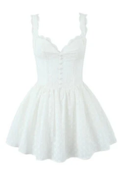 Mari Bodycon Mini Dress - White Pearl -Bodycon Collection Shop mari bodycon mini dress pearl white bodycon collection usa aus 44035801252058