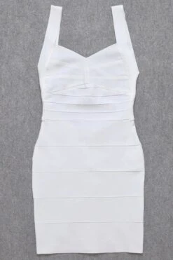 Maya Bandage Mini Dress - White Pearl 14 Maya Bandage Mini Dress - White Pearl -Bodycon Collection Shop maya bandage mini dress pearl white bodycon collection usa aus 36979303743706