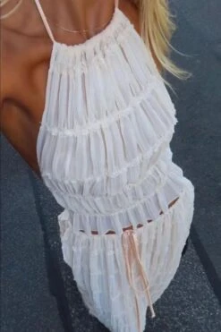 Meryl Top And Maxi Skirt Set - Pink Fuzz -Bodycon Collection Shop meryl wrap top and maxi skirt set pink fuzz bodycon collection usa aus 1168034593