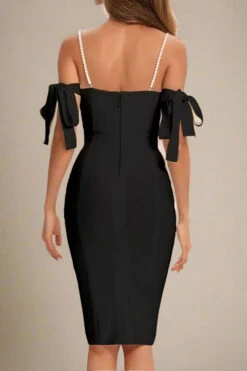 Mia Bandage Dress - Classic Black -Bodycon Collection Shop mia bandage dress classic black bodycon collection usa aus 28864149618767