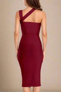 Molly Bandage Midi Dress - Red Wine 13 Molly Bandage Midi Dress - Red Wine -Bodycon Collection Shop molly bandage midi dress red wine bodycon collection usa aus 44820070891738