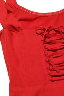 Monique Bodycon Dress - Lipstick Red -Bodycon Collection Shop monique bodycon dress lipstick red bodycon collection usa aus 43829849522394