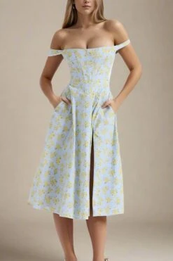 Monique Bodycon Dress - Sky Blue -Bodycon Collection Shop monique bodycon dress sky blue bodycon collection usa aus 43829831499994