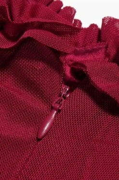 Noah Bodycon Wrap Midi Dress- Red Wine -Bodycon Collection Shop noah bodycon wrap midi dress red wine bodycon collection usa aus 1179807083