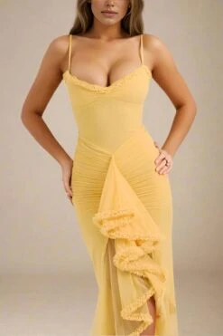 Noah Bodycon Wrap Midi Dress- Sun Yellow 17 Noah Bodycon Wrap Midi Dress- Sun Yellow -Bodycon Collection Shop noah bodycon wrap midi dress sun yellow bodycon collection usa aus 43881279291610