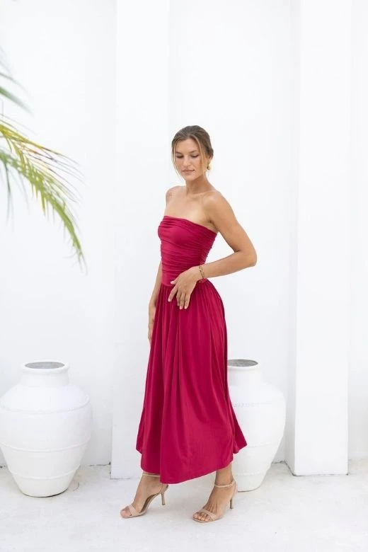 North Bodycon Wrap Midi Dress - Chocolate Brown 9 North Bodycon Wrap Midi Dress - Chocolate Brown - Image 7