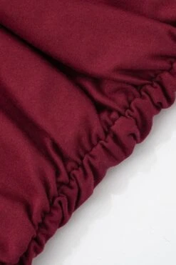 North Bodycon Wrap Midi Dress - Red Wine -Bodycon Collection Shop north wrap maxi dress red wine bodycon collection usa aus 1171990871