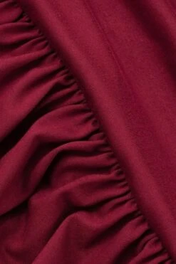 North Bodycon Wrap Midi Dress - Red Wine -Bodycon Collection Shop north wrap maxi dress red wine bodycon collection usa aus 1171990872