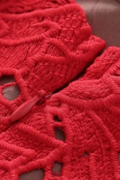 Odette Bodycon Lace Maxi Dress - Lipstick Red -Bodycon Collection Shop odette bodycon lace maxi dress classic black bodycon collection usa aus 44745247162586 1