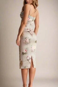 Parker Bodycon Dress - Steel Grey -Bodycon Collection Shop parker bodycon dress steel grey bodycon collection usa aus 43192742412506