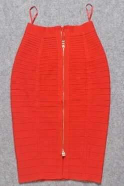 Pencil High Waist Bandage Knee Length Knitted Skirt - Lipstick Red 14 Pencil High Waist Bandage Knee Length Knitted Skirt - Lipstick Red -Bodycon Collection Shop pencil high waist bandage knee length knitted skirt lipstick red bodycon collection usa aus 39409436066010 1