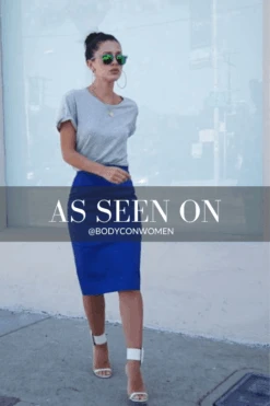 Pencil High Waist Bandage Knee Length Skirt - Royal Blue 21 Pencil High Waist Bandage Knee Length Skirt - Royal Blue -Bodycon Collection Shop pencil high waist bandage knee length skirt royal blue bodycon collection usa aus 40702310940890