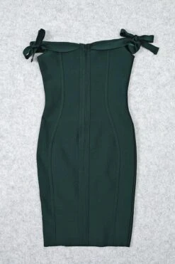 Penelope Bandage Miini Dress - Emerald Green -Bodycon Collection Shop penelope bandage miini dress emerald green bodycon collection usa aus 36195390652634