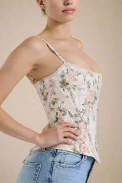 Penny Top - Beige Cream -Bodycon Collection Shop penny corset top beige cream bodycon collection usa aus 1170429693