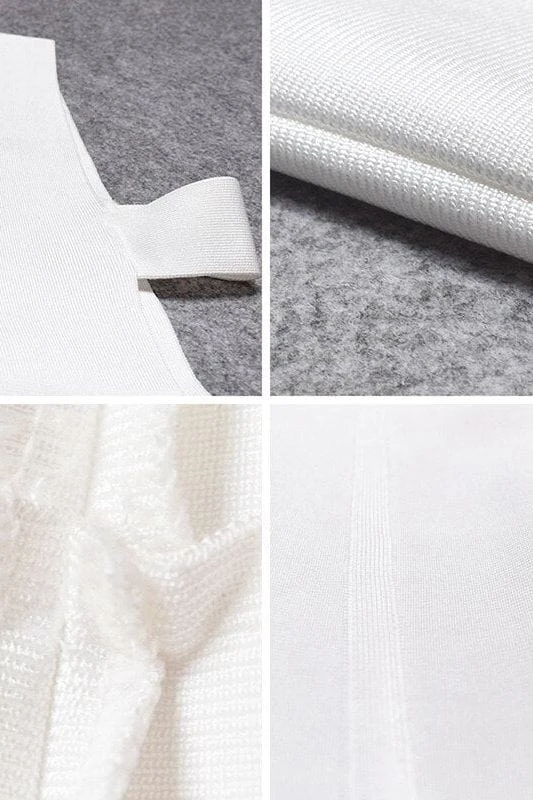 Pia Bandage Pants Jumpsuit - Cream 7 Pia Bandage Pants Jumpsuit - Cream - Image 5