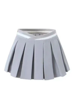 Bodycon Collection Shop -Bodycon Collection Shop pleated sports mini skirt cloud grey bodycon collection usa aus 1176034325