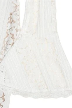 Rose Long Sleeve Bodycon Maxi Dress - White Pearl -Bodycon Collection Shop rose long sleeve bodycon maxi dress pearl white bodycon collection usa aus 44034556231898