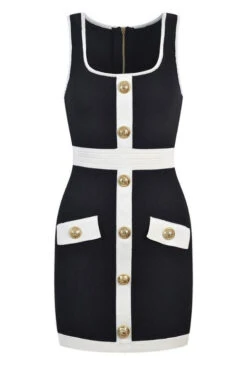 Rosie Bodycon Dress - Classic Black -Bodycon Collection Shop rosie bodycon dress classic black bodycon collection usa aus 44252400877786