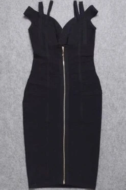 Sia Bandage Dress - Classic Black -Bodycon Collection Shop sia bandage dress classic black bodycon collection usa aus 28519223099471